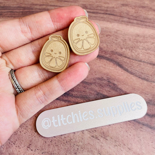 Squishie Lemon Earring Mould