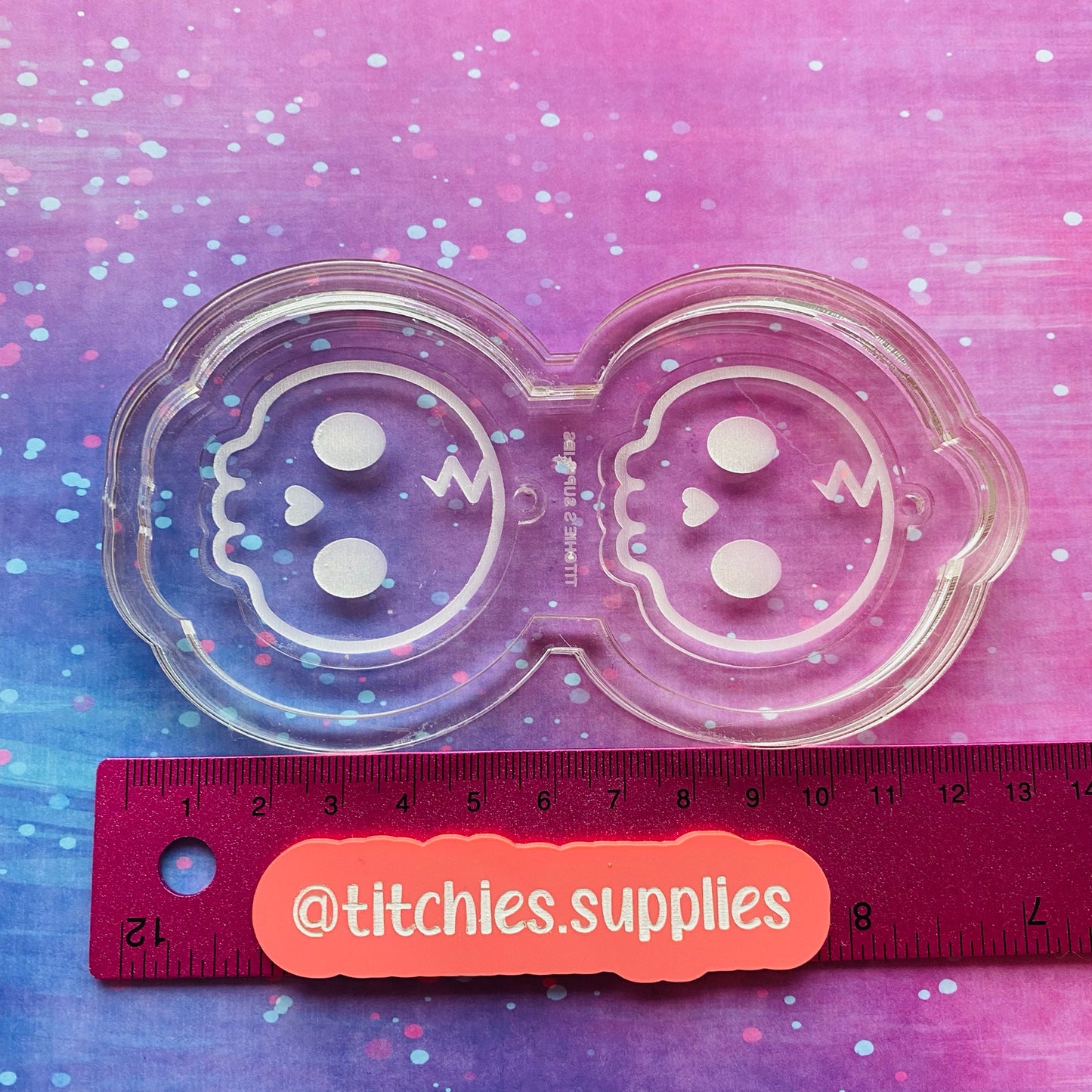 Kawaii Skull Earring Mould