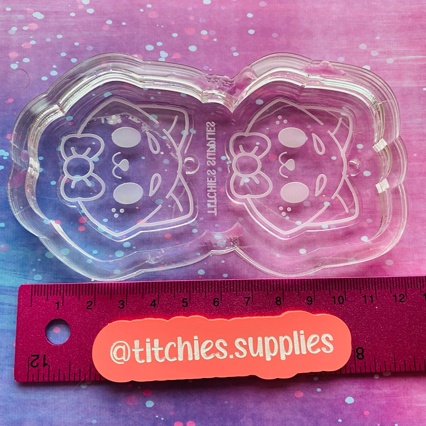 Cat Earring Mould - Nichiiexe Designs