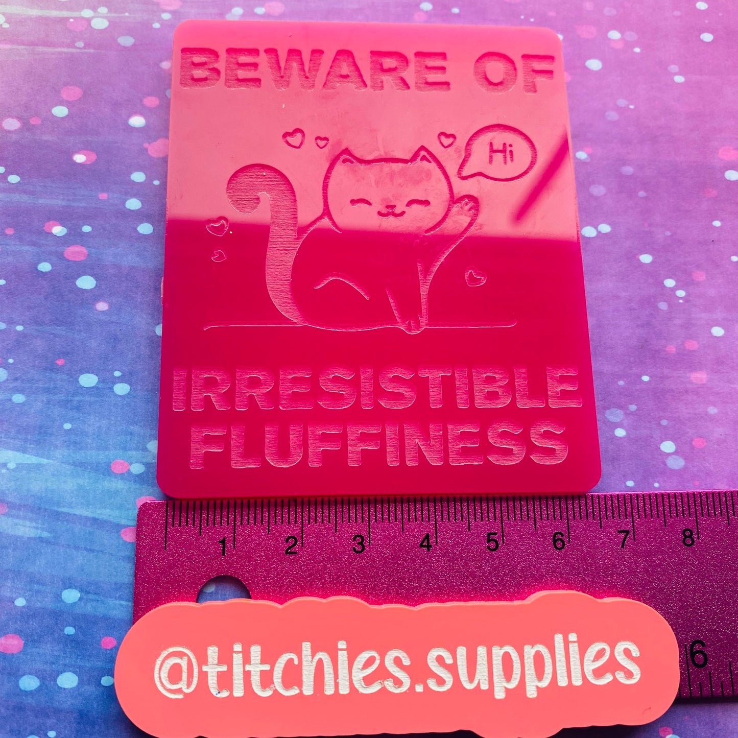 Irresistible Fluffiness Mould, 5mm Thick