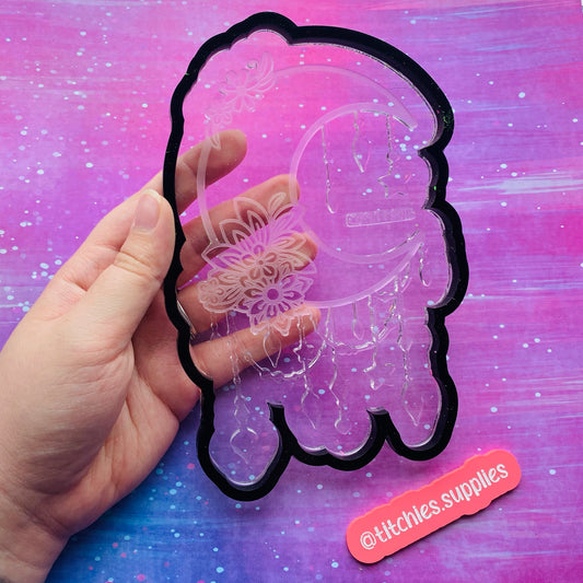 Floral Moon Wall Hanging Mould
