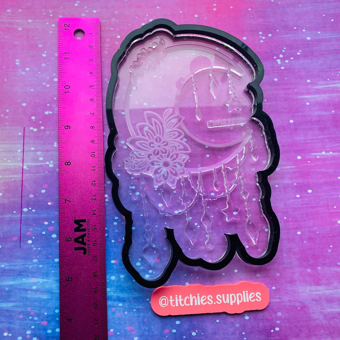 Floral Moon Wall Hanging Mould
