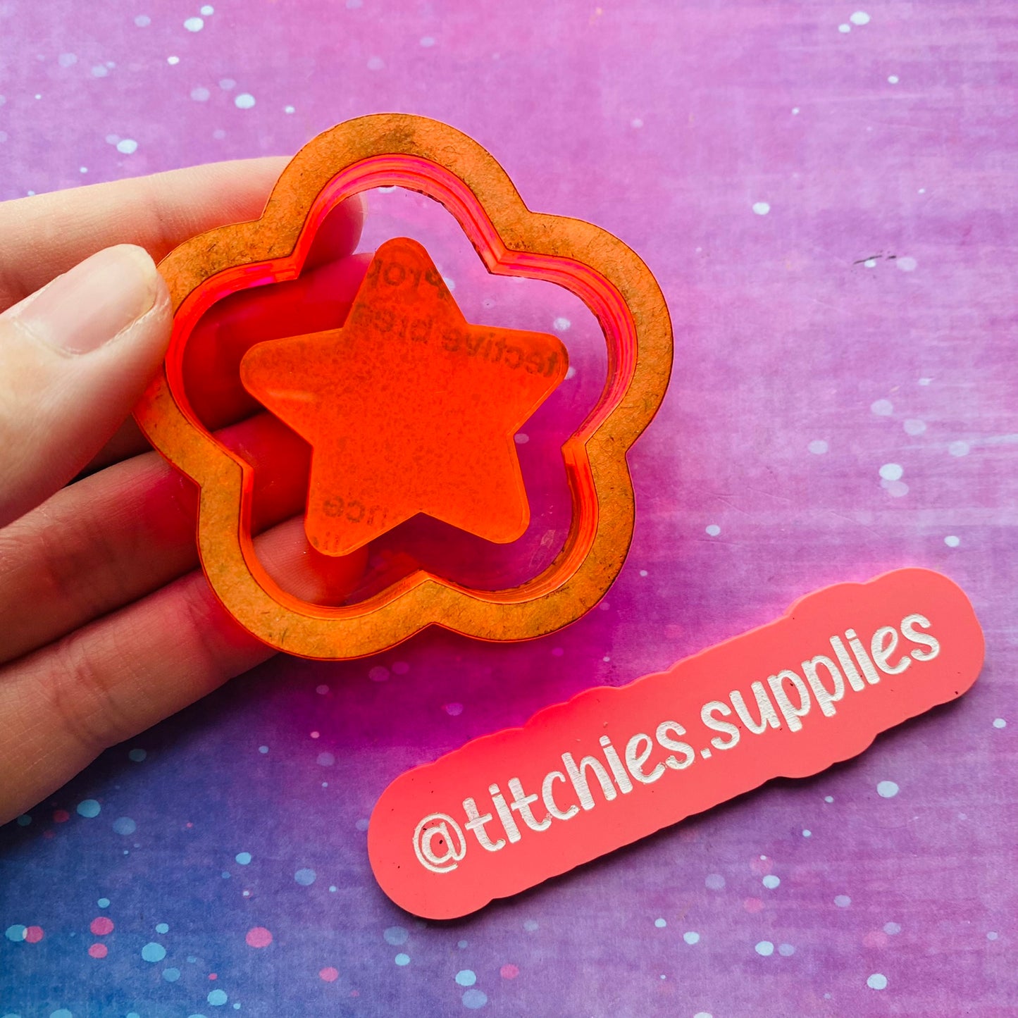 Chubby Plain Star Cab Mould, 6mm Thick