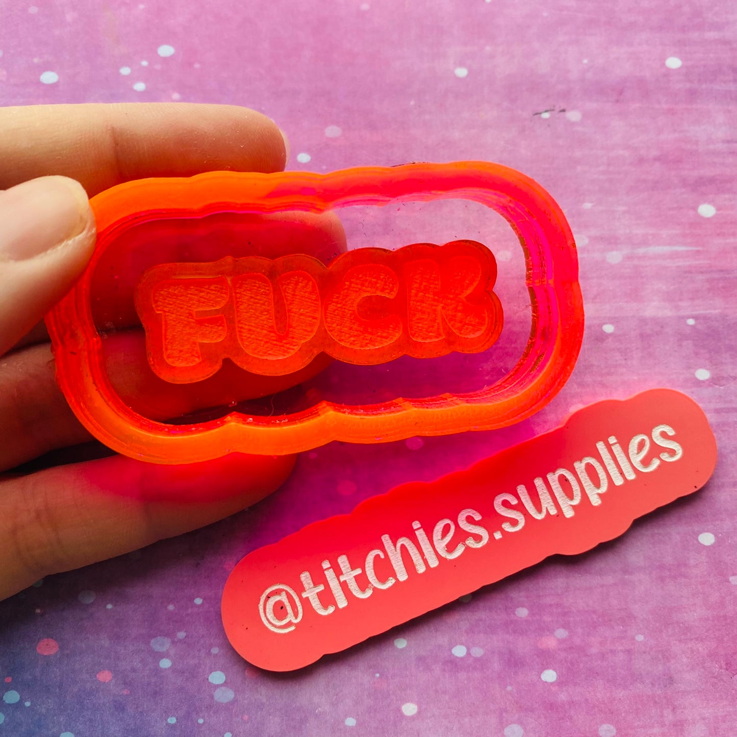Fuck Cab Mould, 6mm Thick