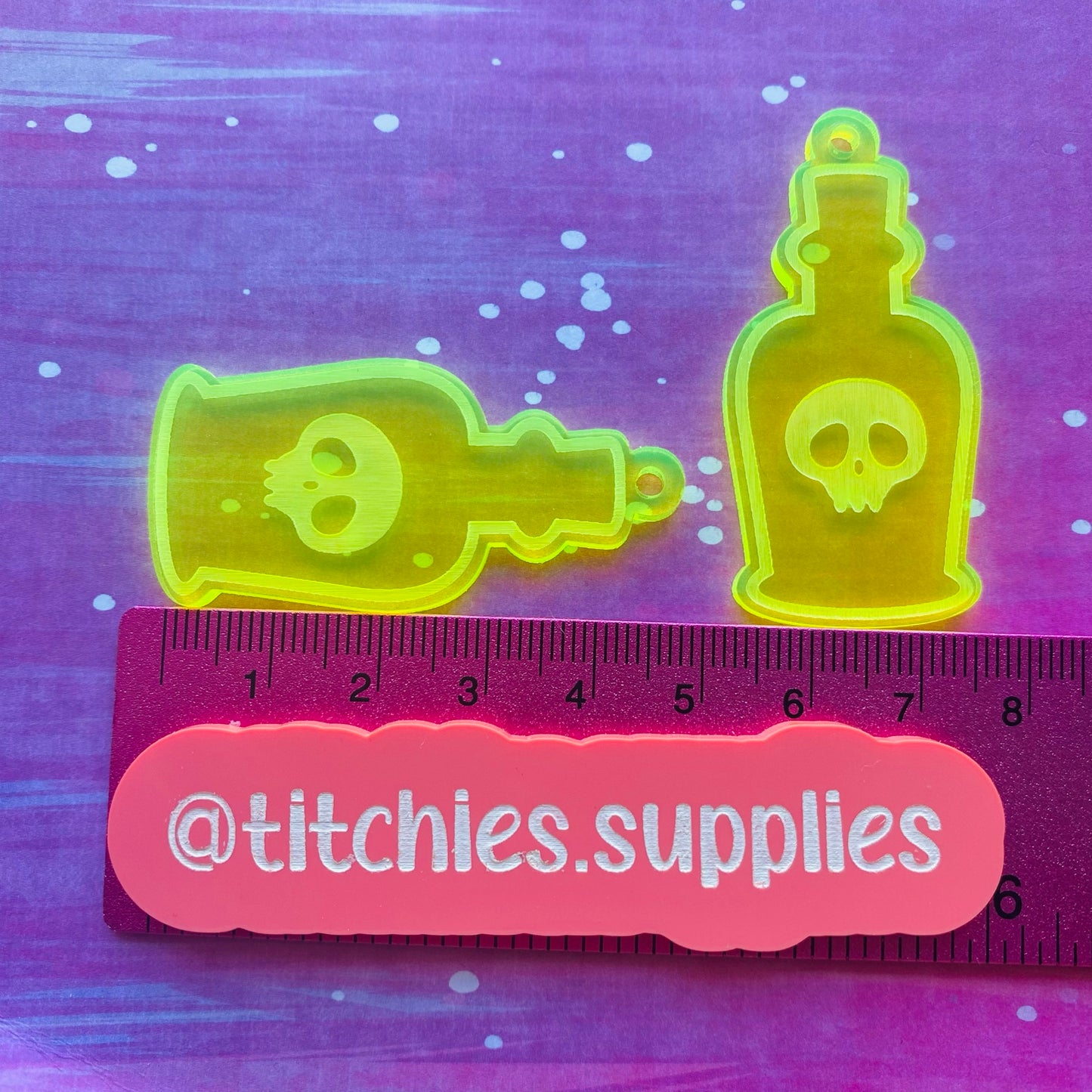 Poison Bottle Earring Mould