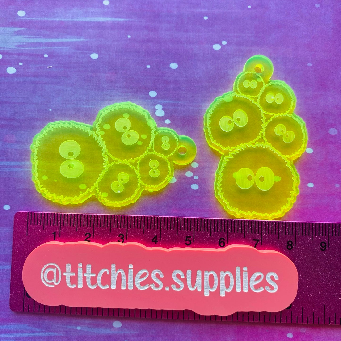 Fuzzy Pile Earring Mould