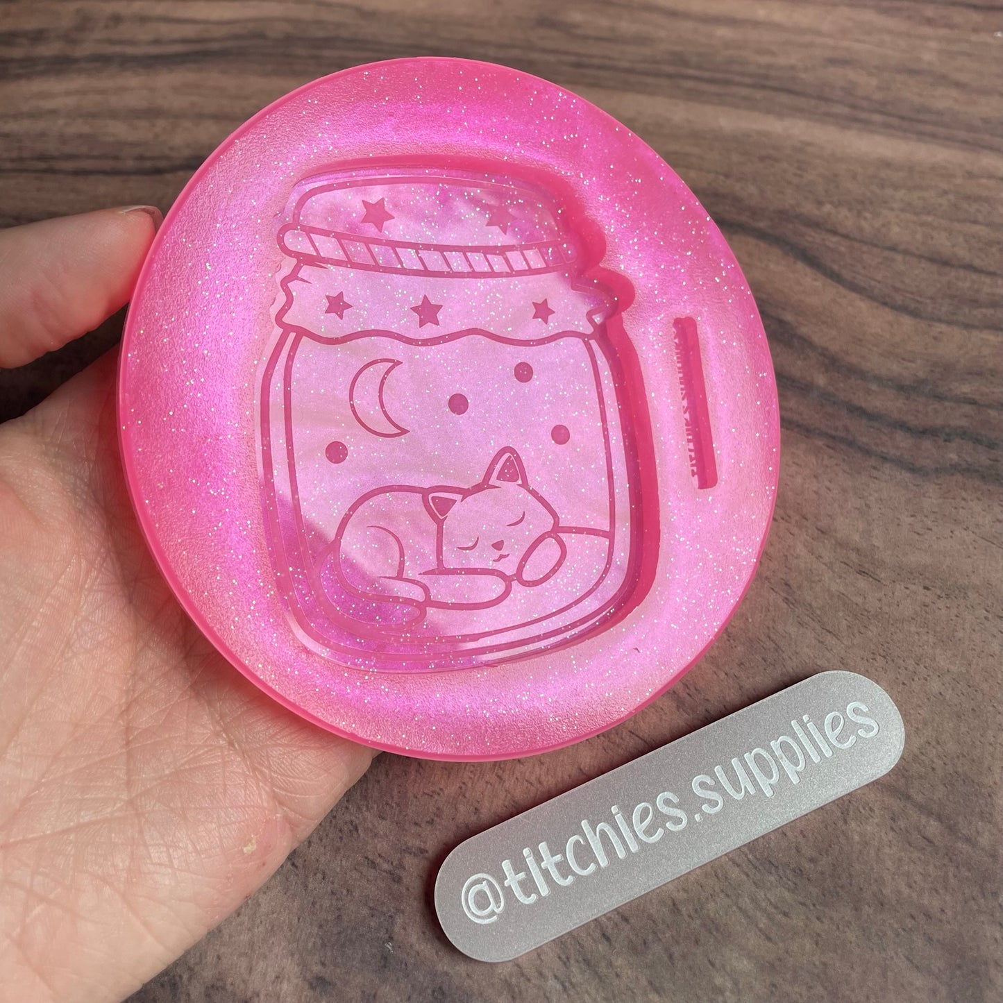Cat Jar Mould, 5mm Thick
