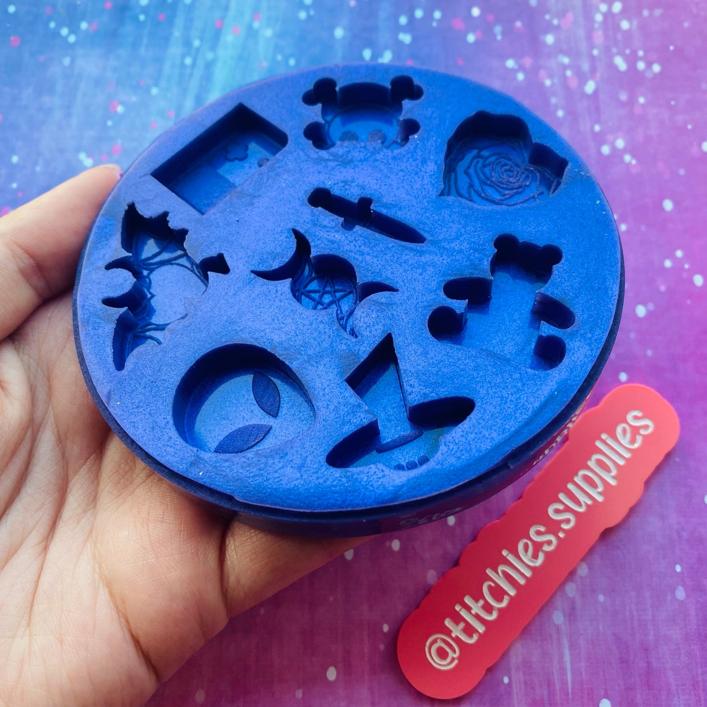 6mm Thick Mixed Mini Wax Melt Palette Mould