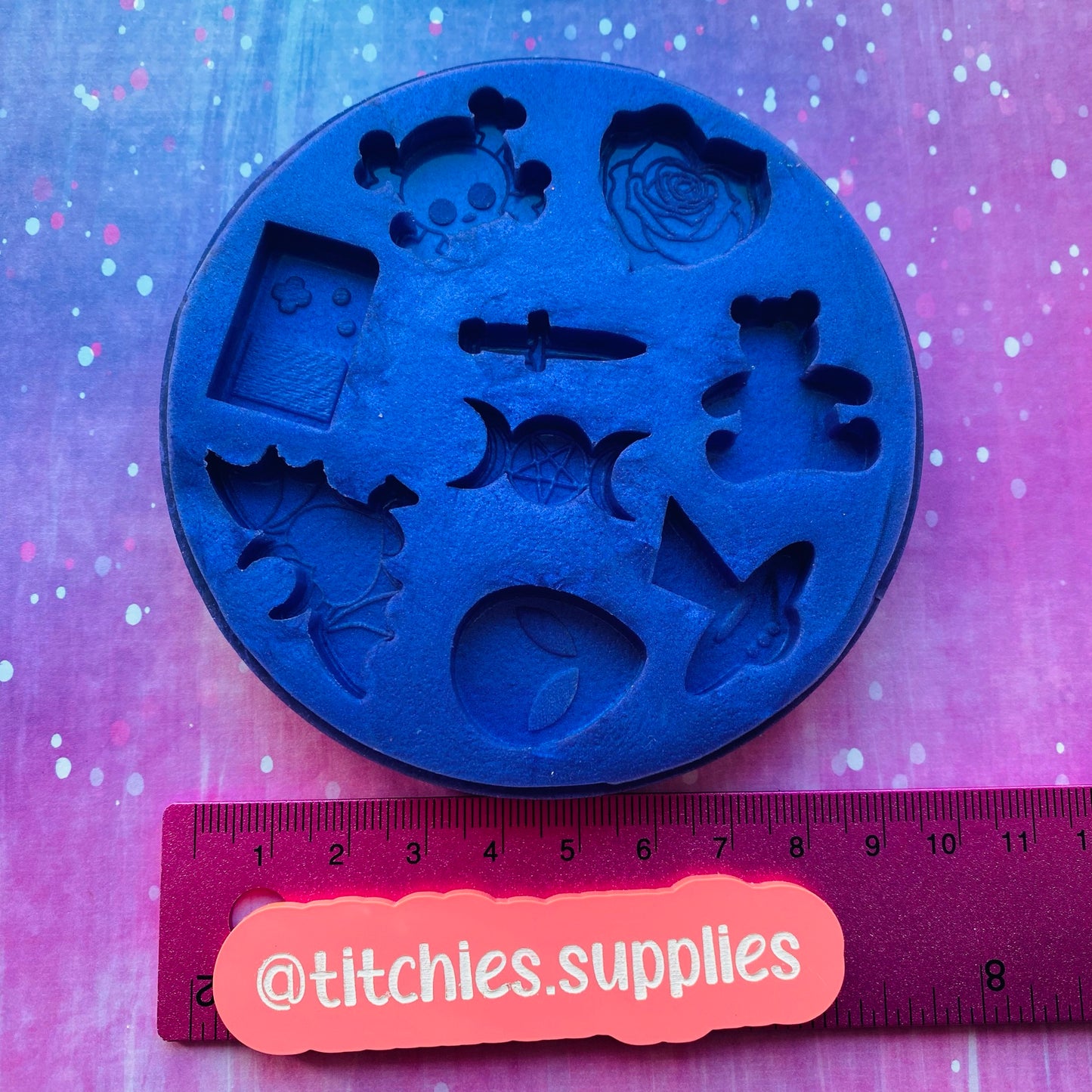 6mm Thick Mixed Mini Wax Melt Palette Mould