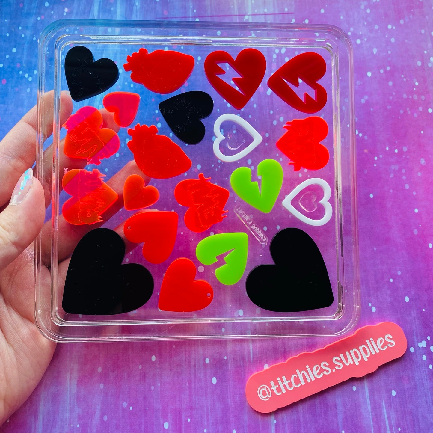 All The Hearts Palette Mould