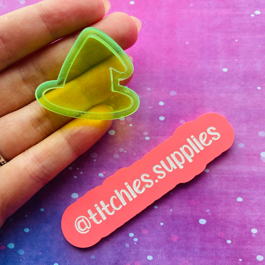 Witch/Wizard Hat Shaker Mould