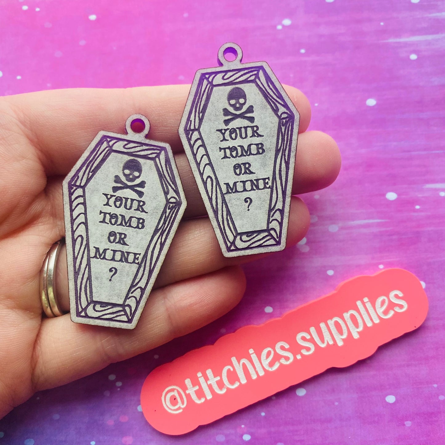 Your Tomb or Mine? Coffin Earring Mould