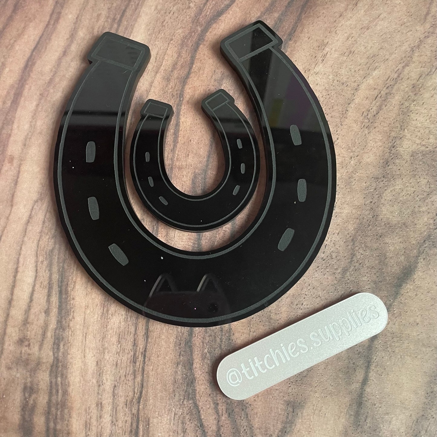 Horseshoe Hanging/Plaque Mould, 6mm Thick
