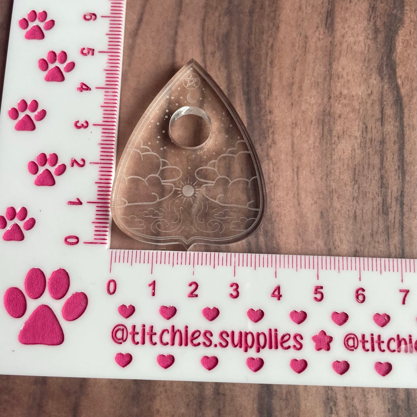 Cloud Planchette Cab Mould, 5mm Thick