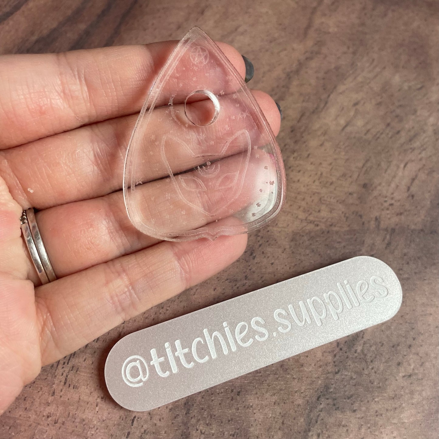 Cat Planchette Cab Mould, 5mm Thick