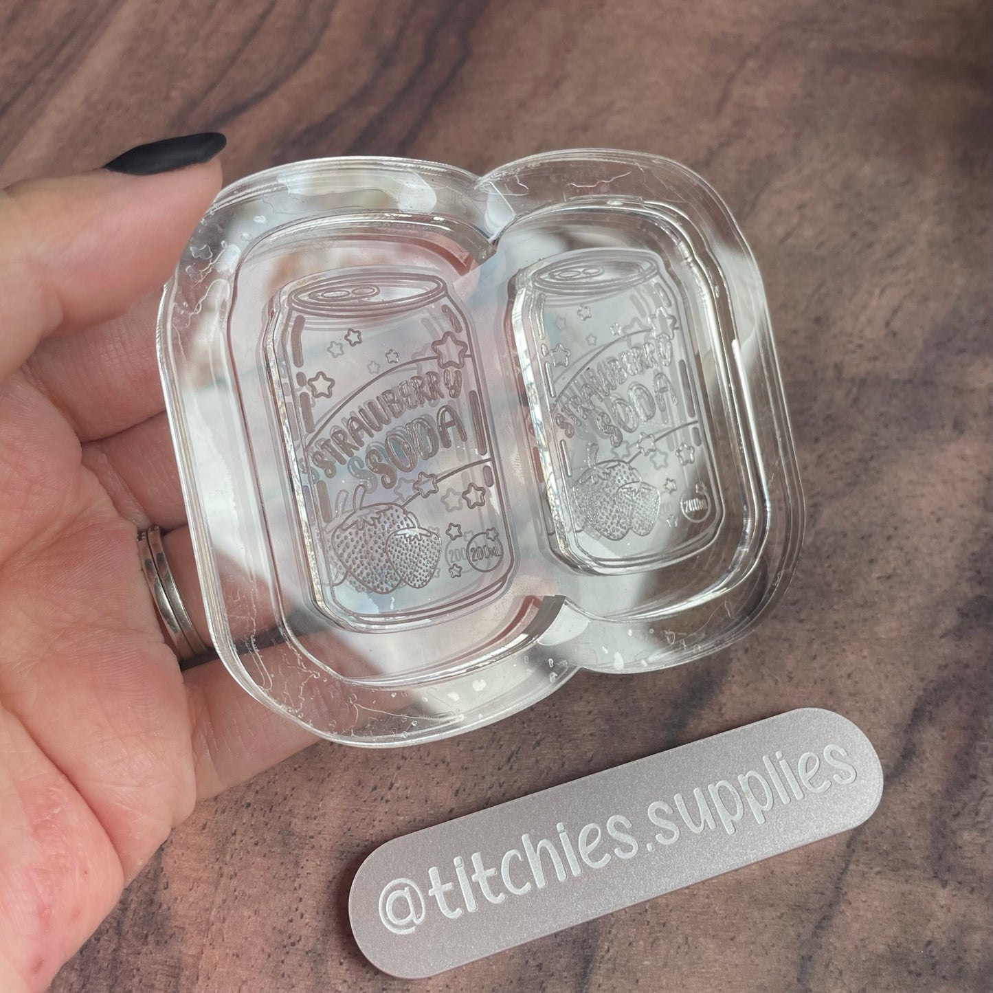 Strawberry Soda Earring Mould