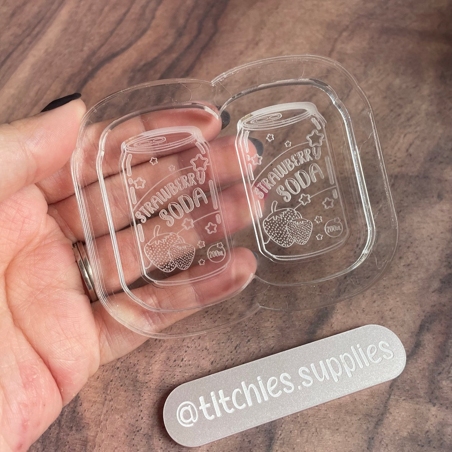 Strawberry Soda Earring Mould
