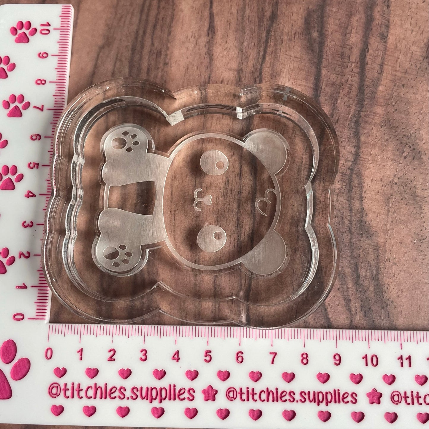 Panda Mould, 5mm Thick