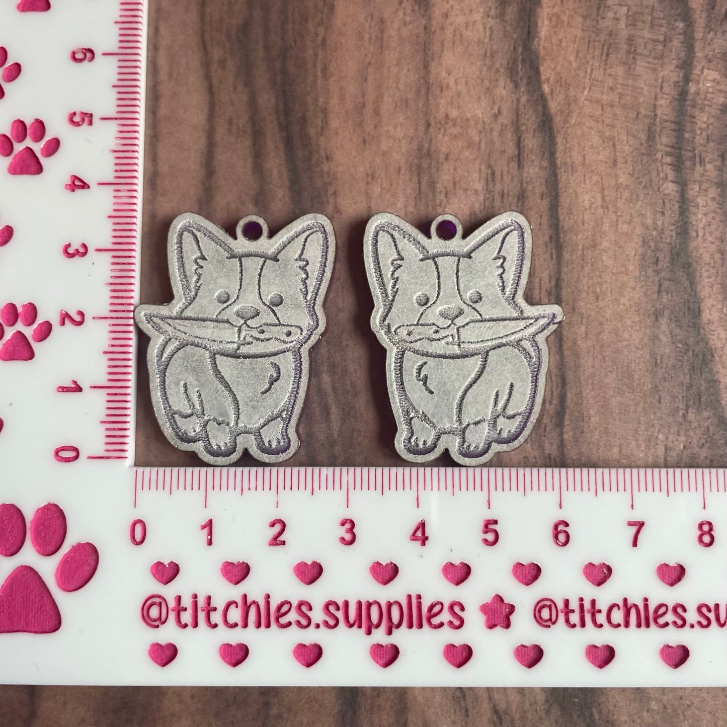 Stabby Corgi Earring Mould