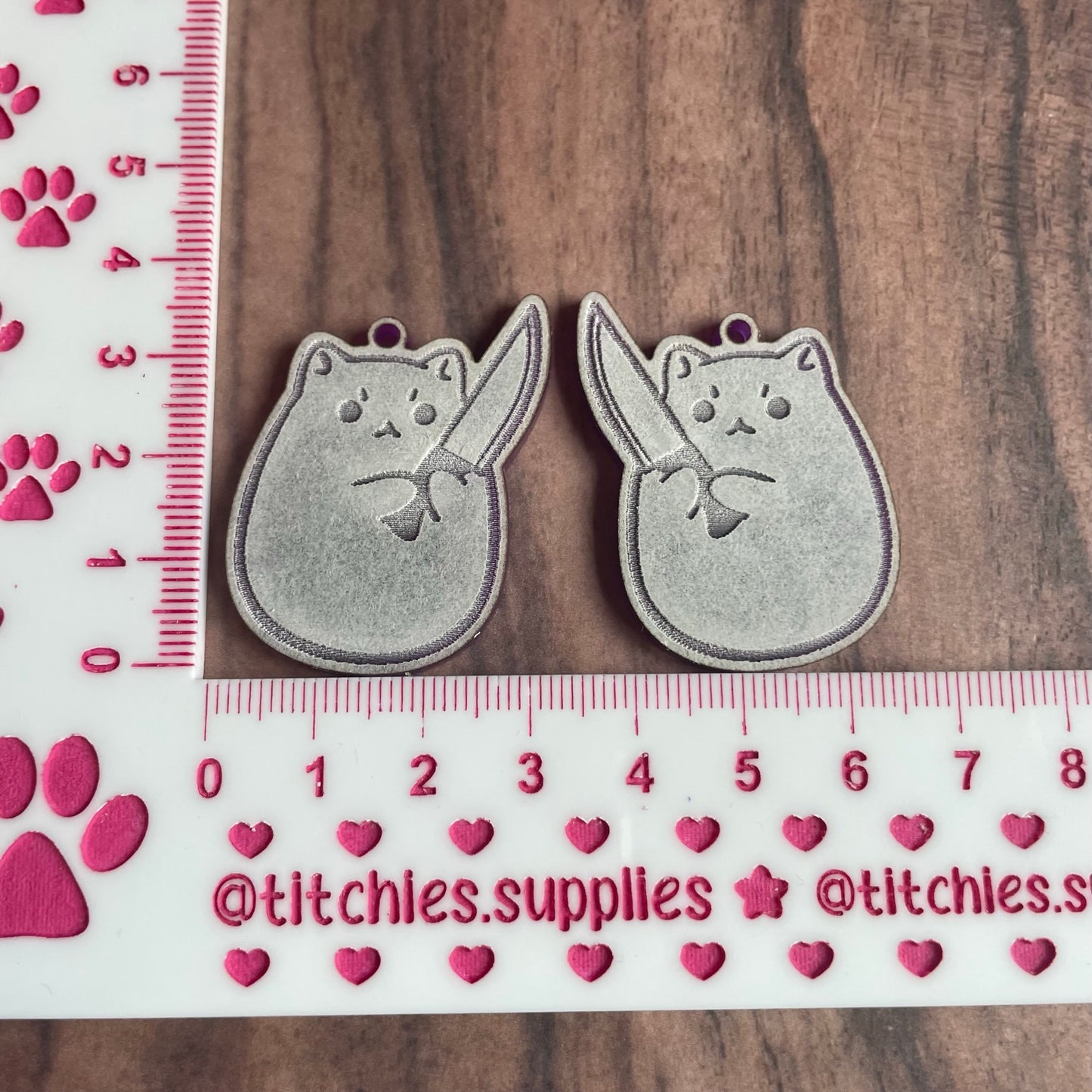 Stabby Cat Earring Mould