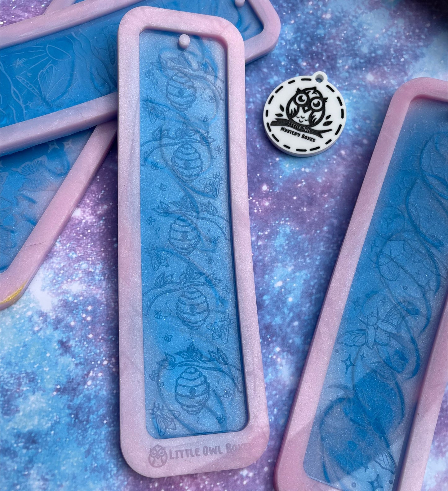 Little Owl Mould - Beautiful Bugs Bee Hive Bookmark