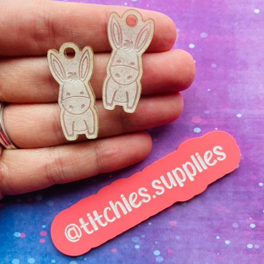Cute Little Donkey Earring Mould