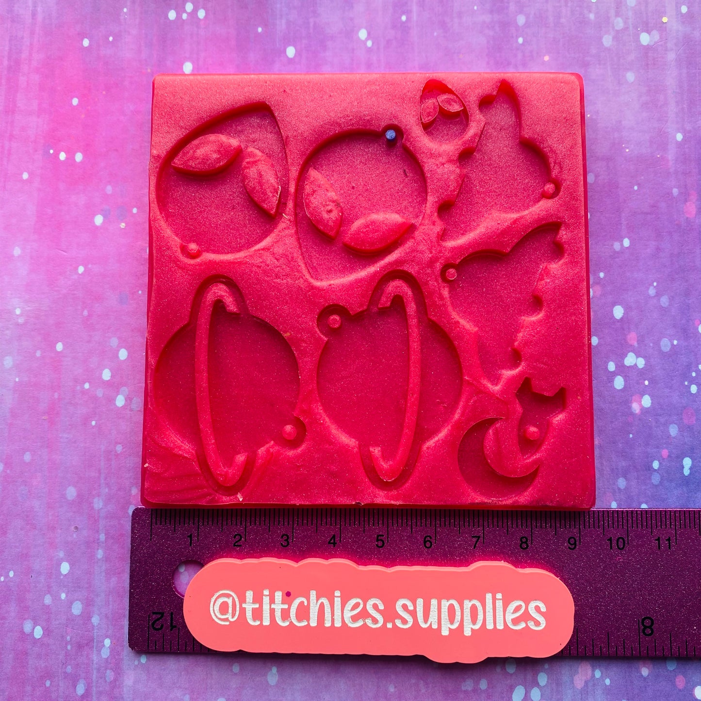 Space Themed Earring Palette Mould