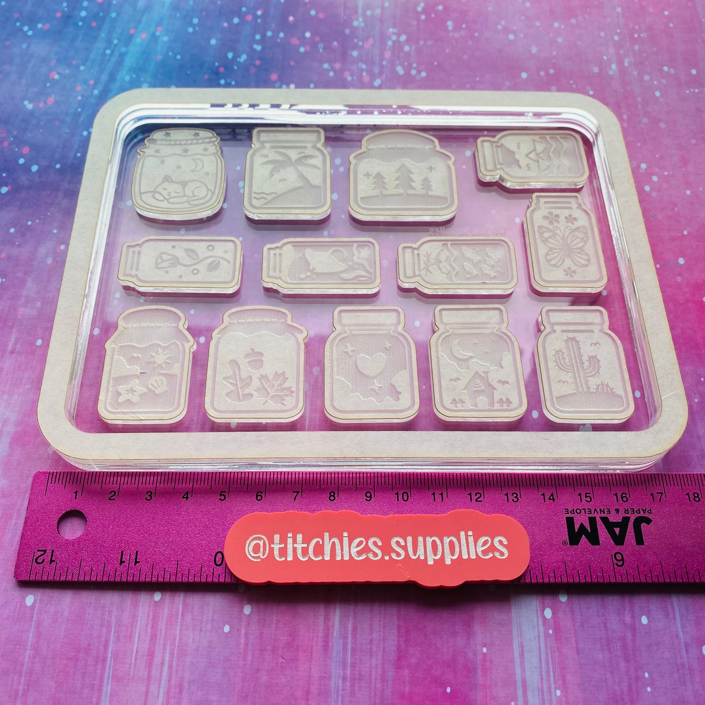 MEGA Mason Jar Palette Mould