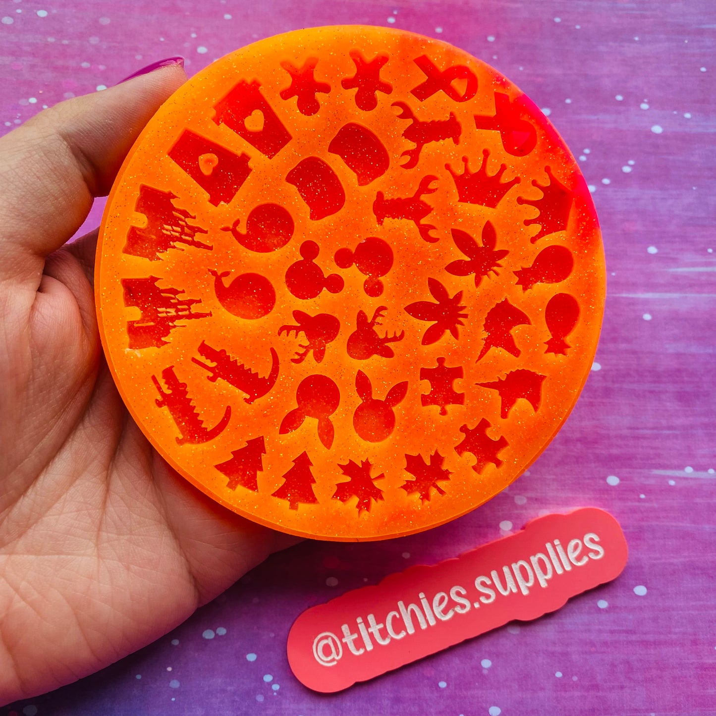 Mini Studs/Shaker Filler Palette Mould