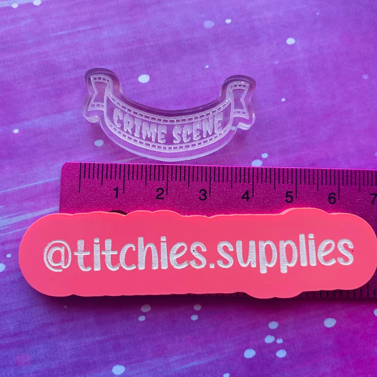 True Crime Mould Collection - Choose The Design, 5mm Thick