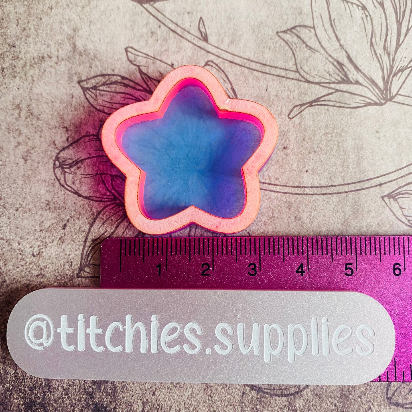Chubby Star Shaker Mould