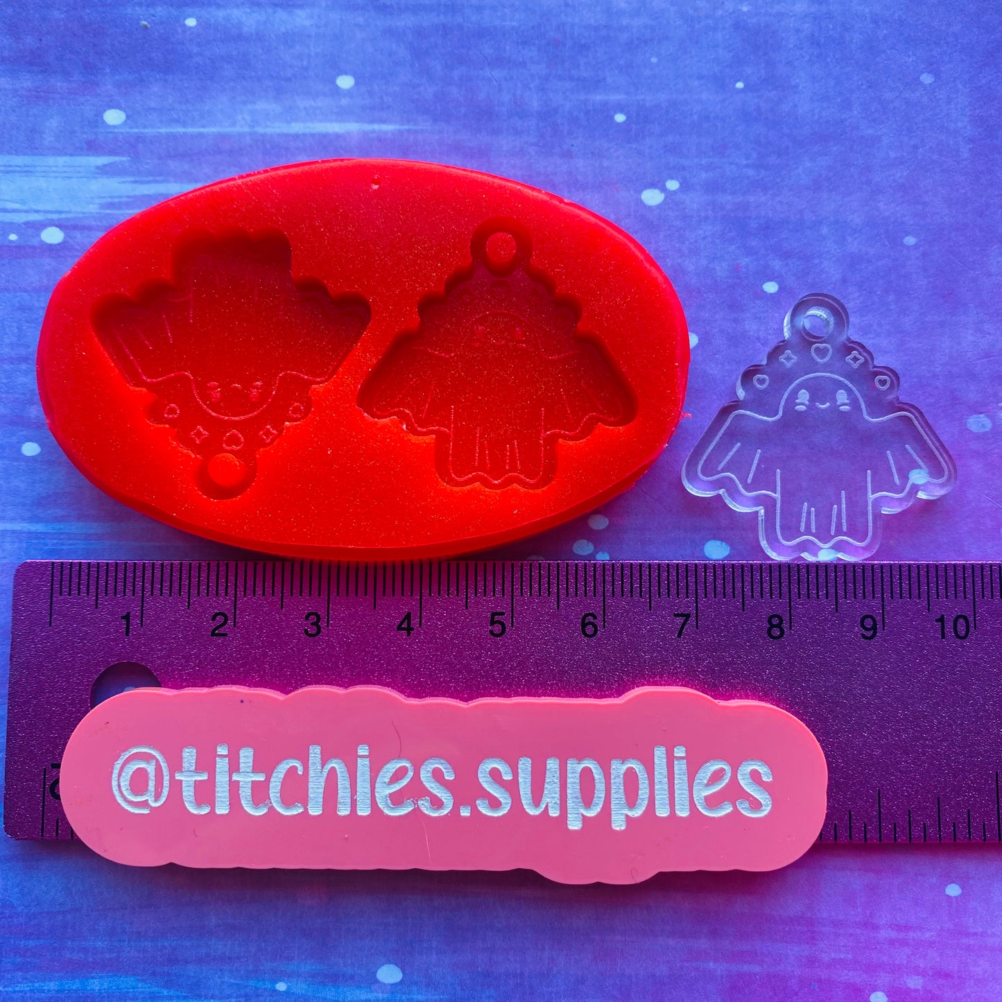 Cute Little Ghostie Earring Mould