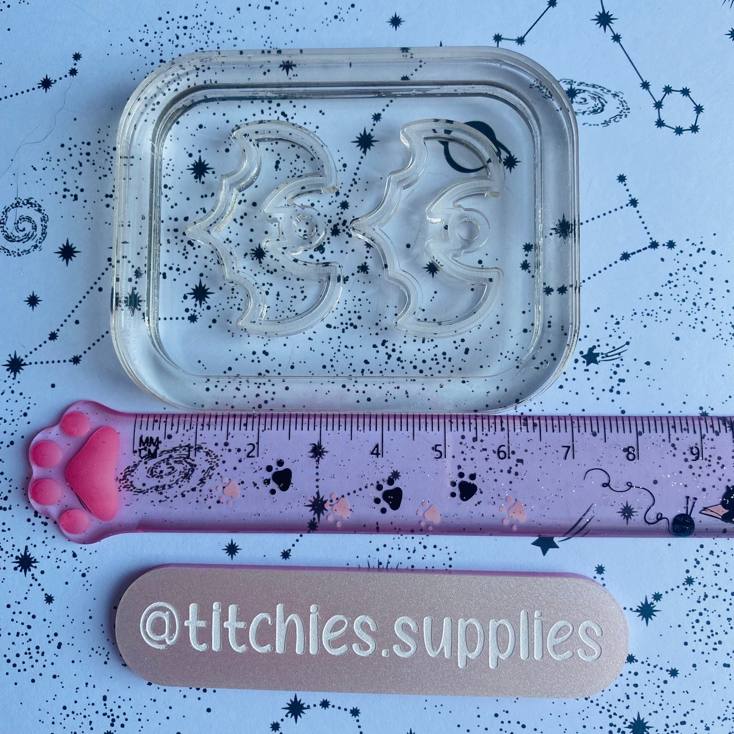 Cut Out Bat Earring Mould