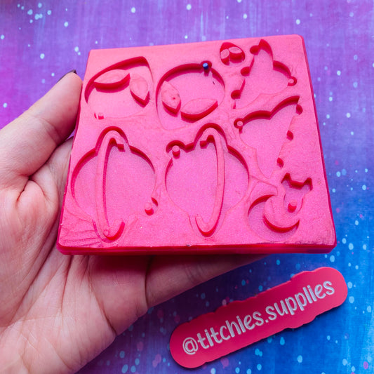 Space Themed Earring Palette Mould