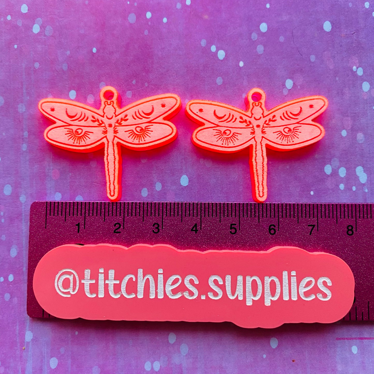 Cosmic Dragonfly Earring Mould