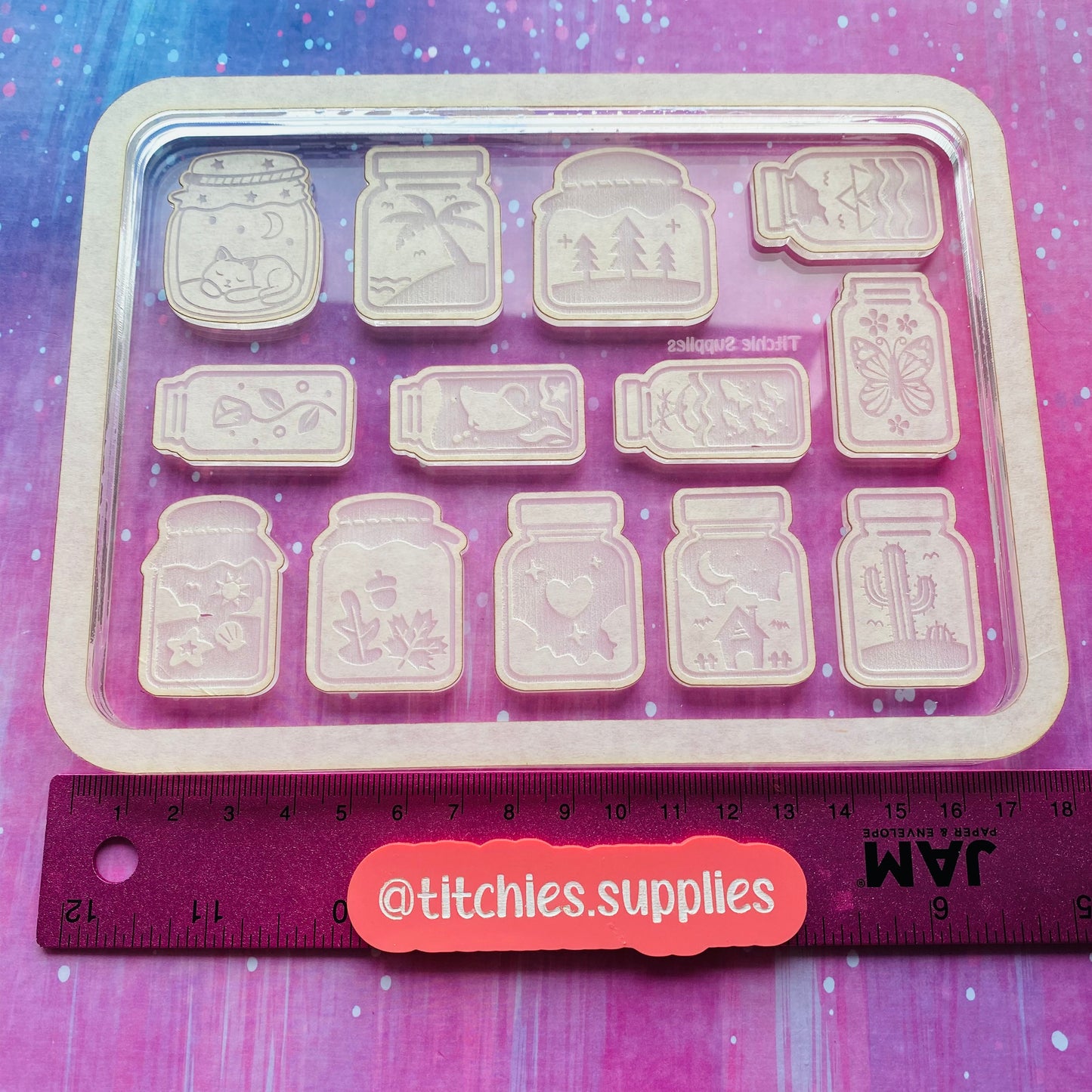MEGA Mason Jar Palette Mould