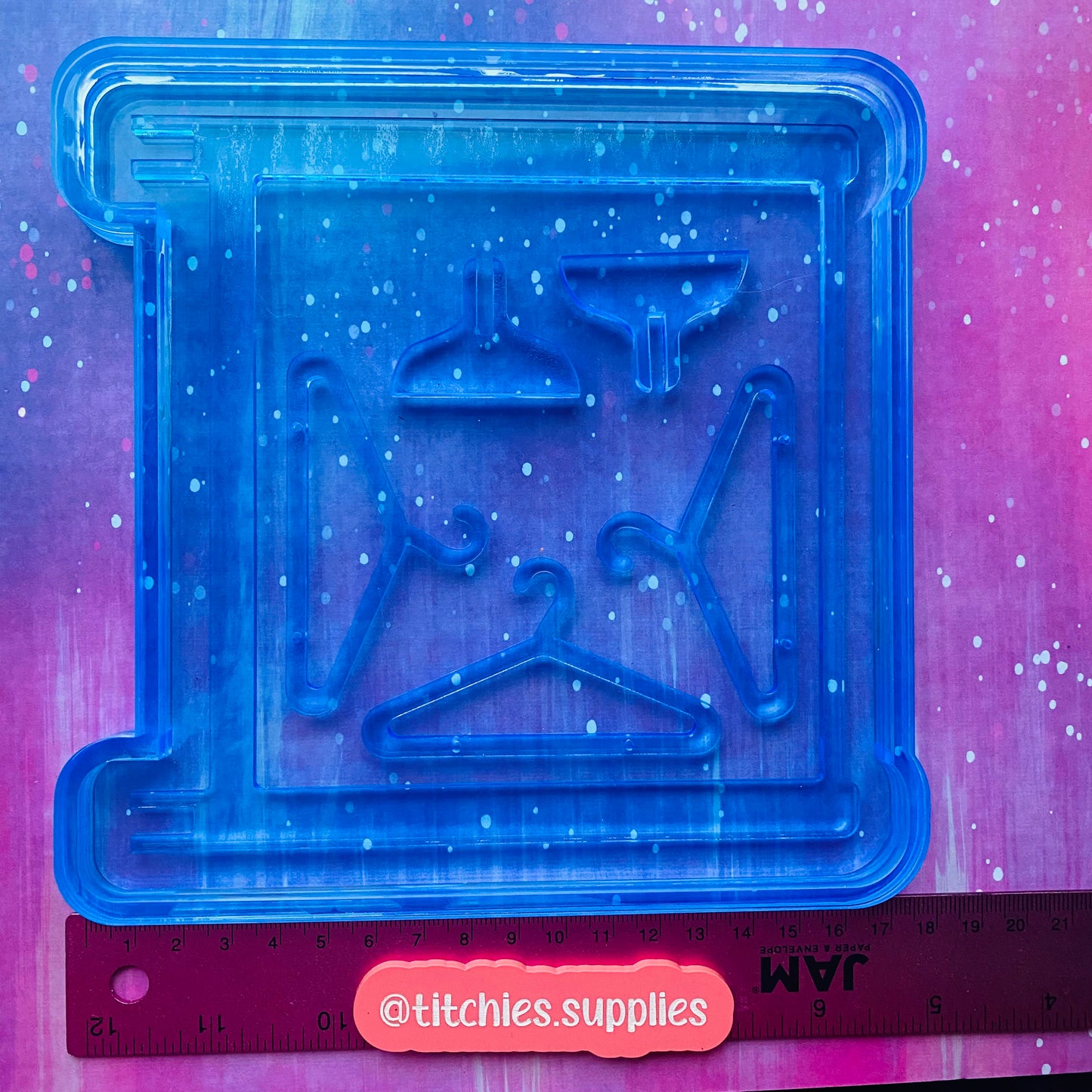Earring Stand Mould, 3 hangers