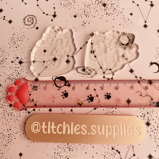 Celestial Fluffy Cat Earring Mould