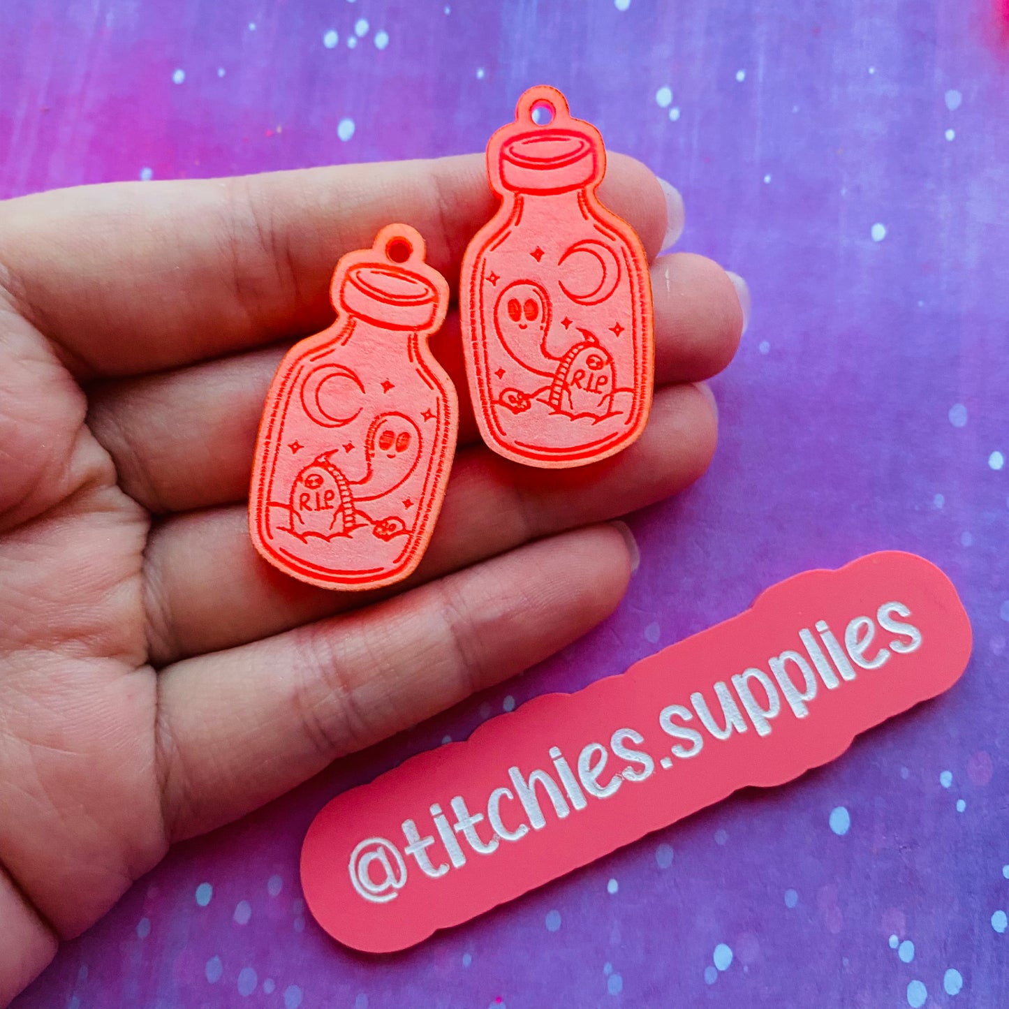Ghost Potion Earring Mould