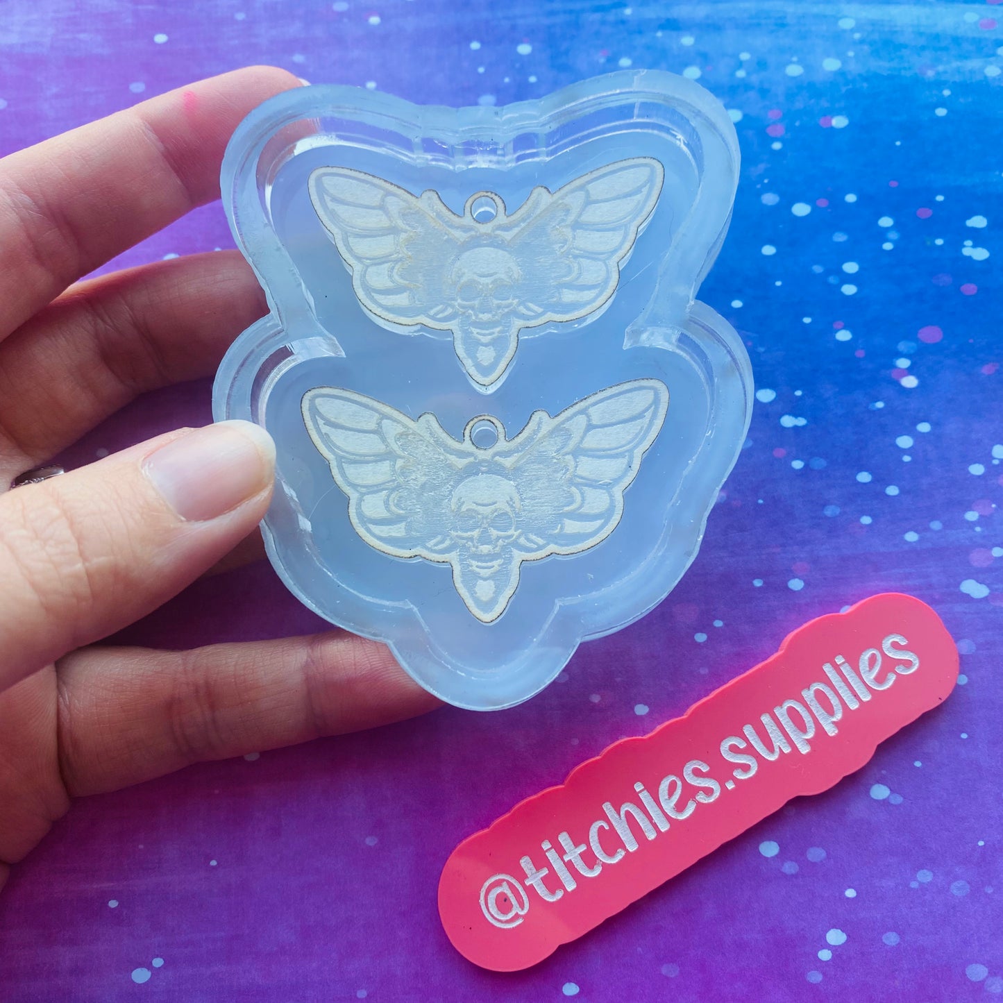 Death Moth Earring Mould
