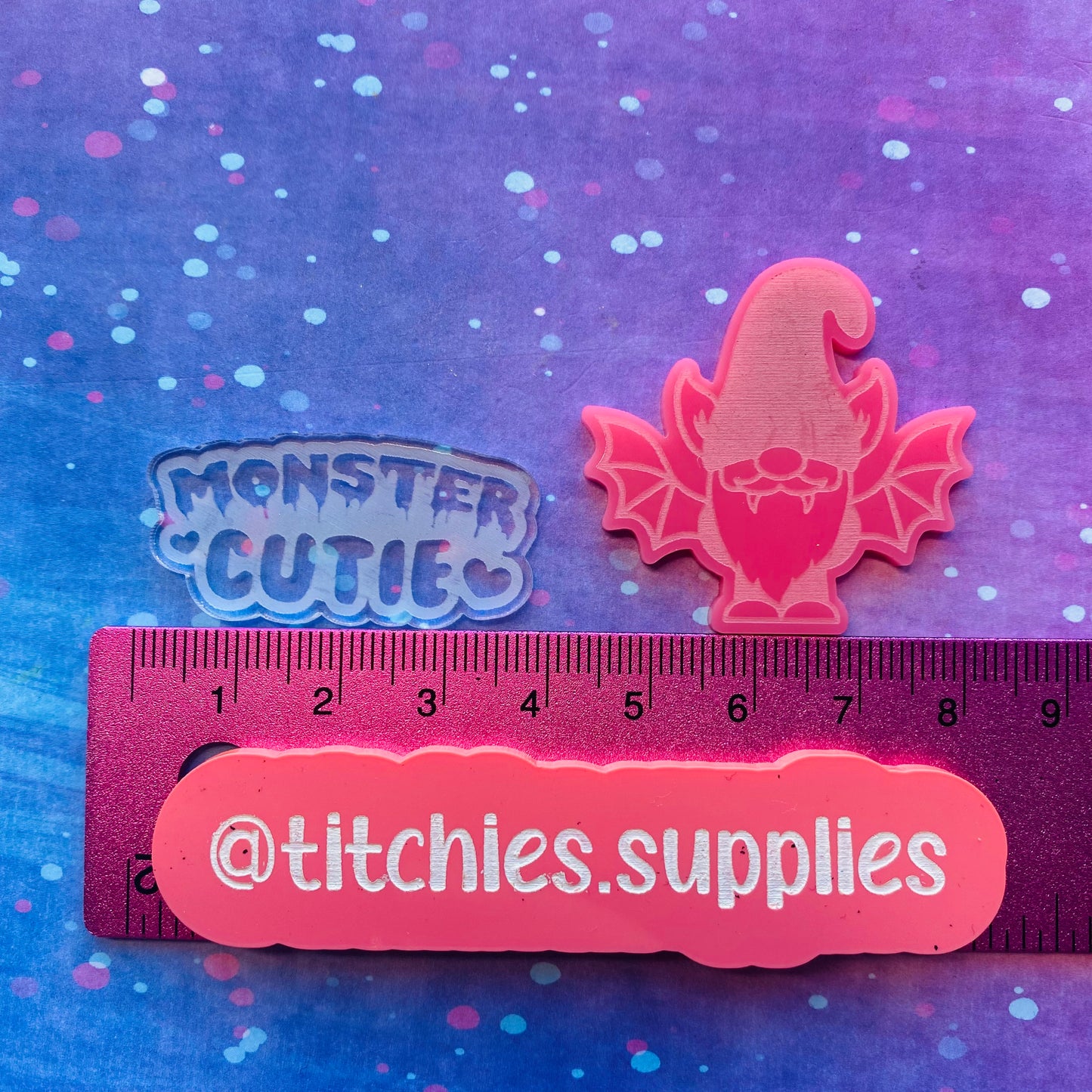 Cute Bat Gnome Mould