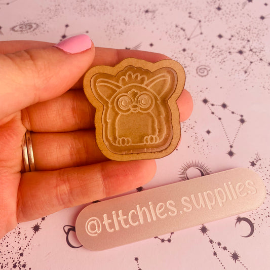 Fluffy Owl Shaker Mould