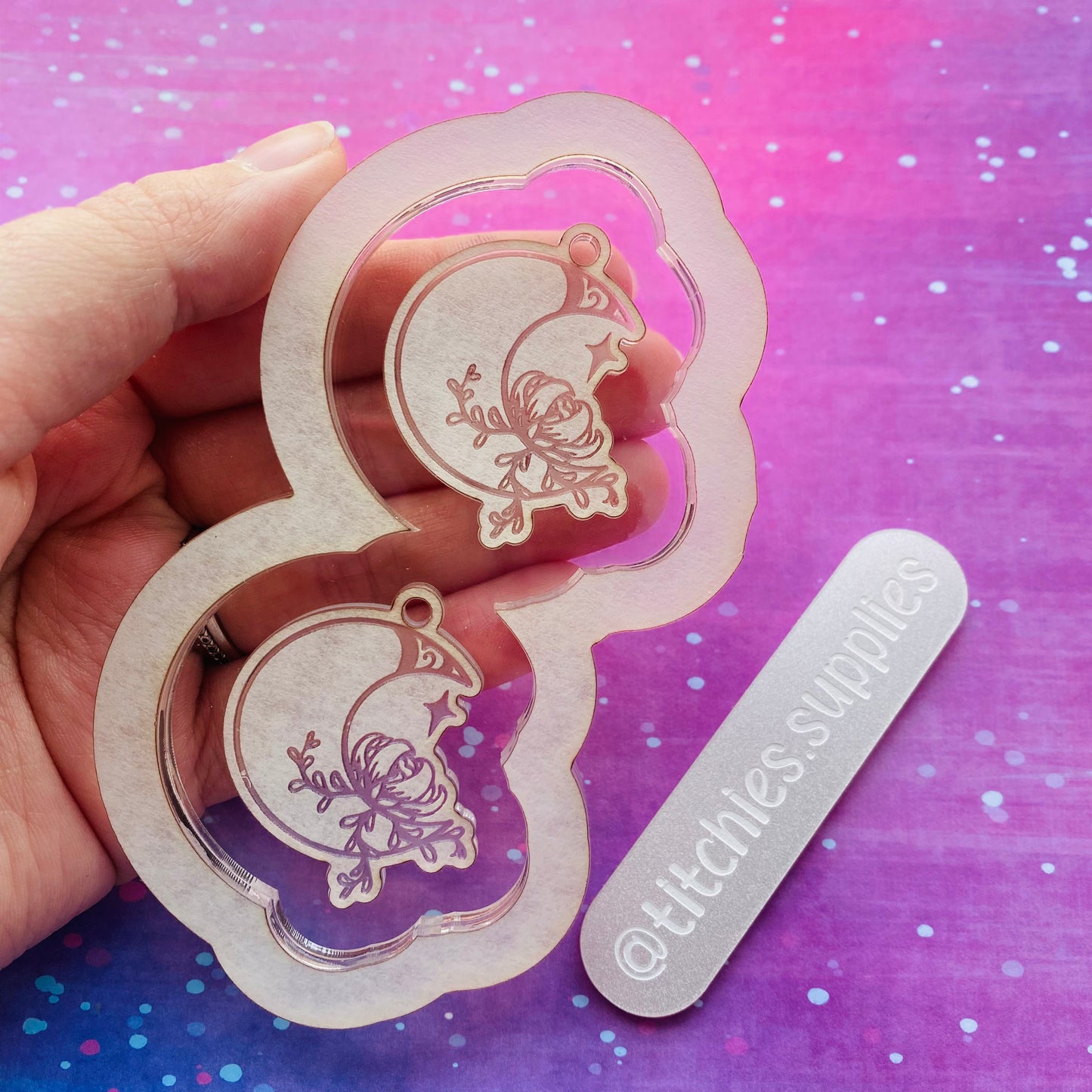 Majestic Moon Earring Mould