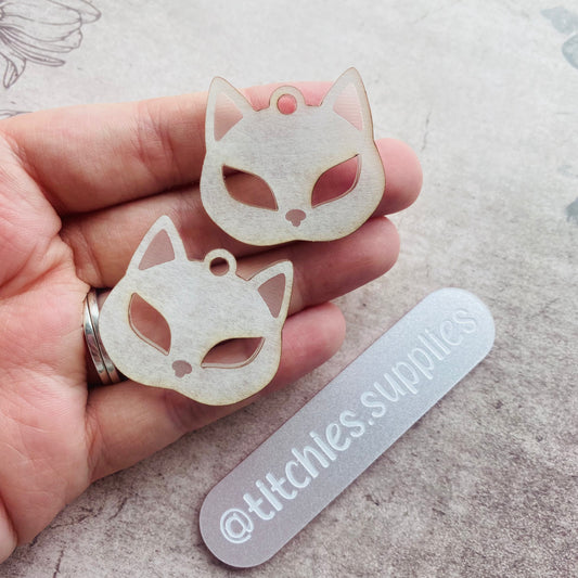 Cat Mask Earrings Mould