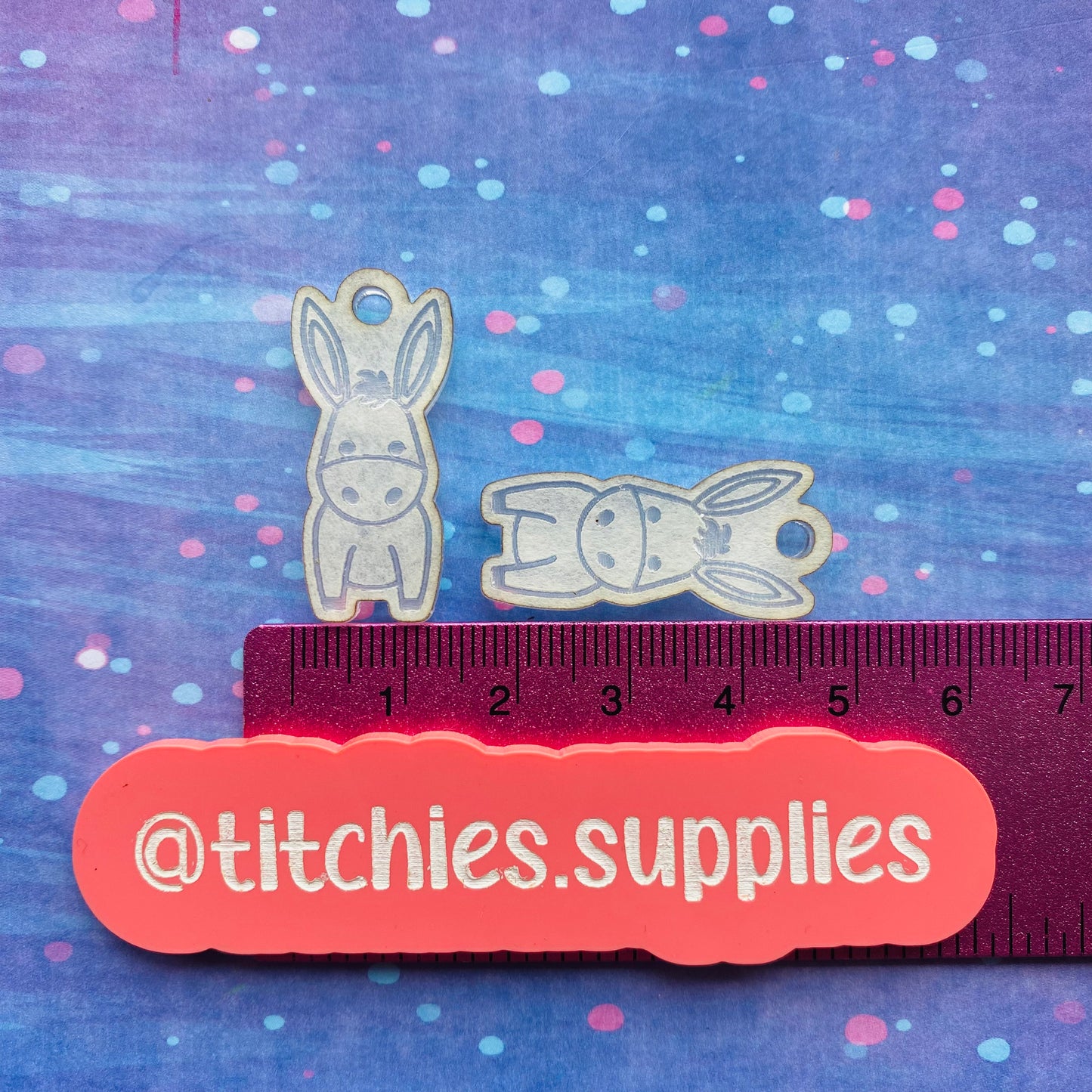 Cute Little Donkey Earring Mould