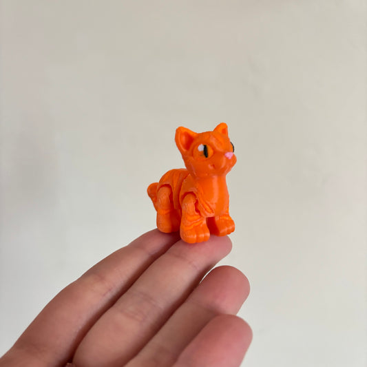 Wiggle Cat Fidget - Orange/Ginger