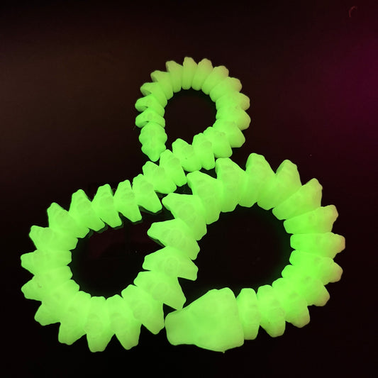 Fidget Skeleton Snake - Glow