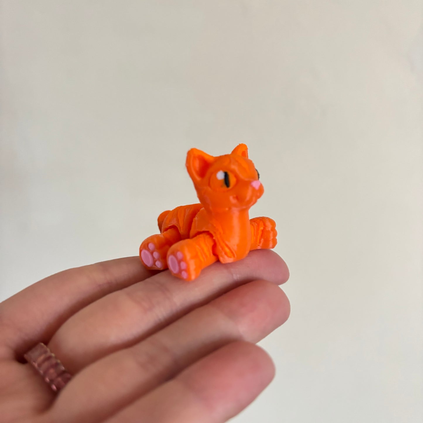 Wiggle Cat Fidget - Orange/Ginger