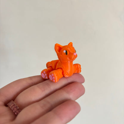 Wiggle Cat Fidget - Orange/Ginger