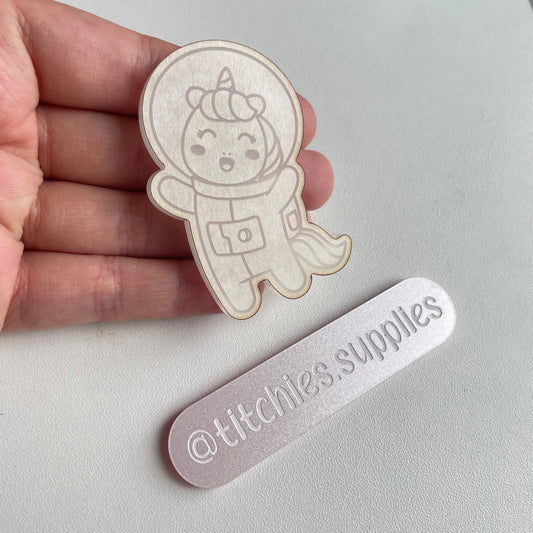 Unicorn Astronaut Mould, 5mm Thick